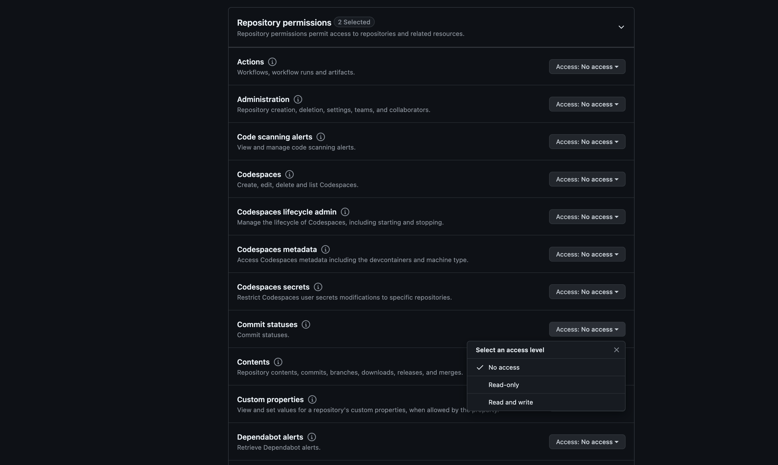 This is the image for LABEL with the text: Read and write Read and write and then clicked